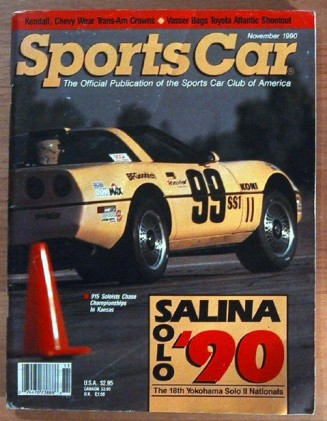 SPORTS CAR 1990 NOV - SALINA, MEET THE SKIRMANTS